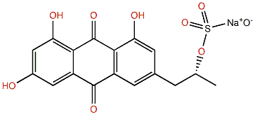Isorhodoptilometrin 2'-sulfate